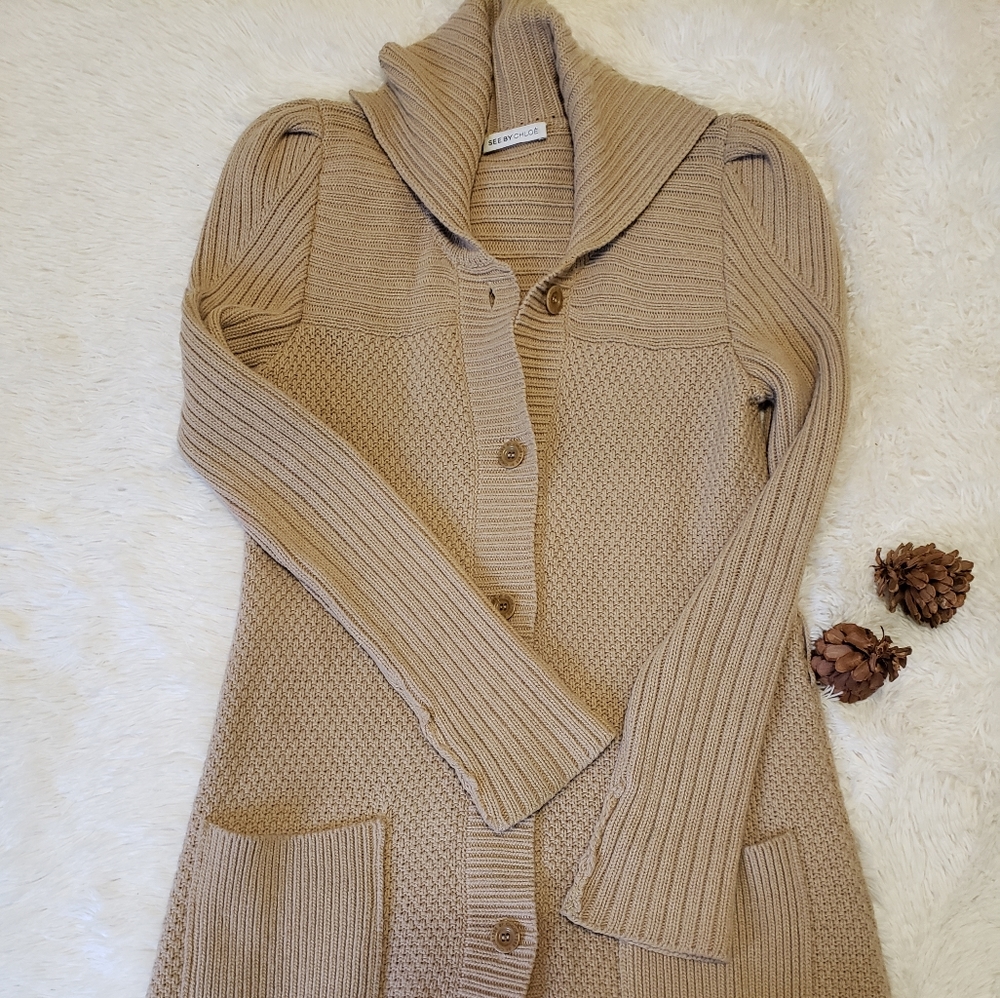 See By Chloe Cardigan Sweater